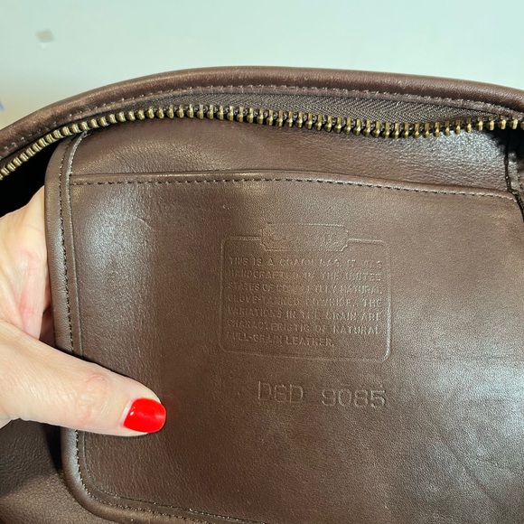 Vintage Coach Duffle Sac – Style 9085 – Maple - Picture 7 of 10